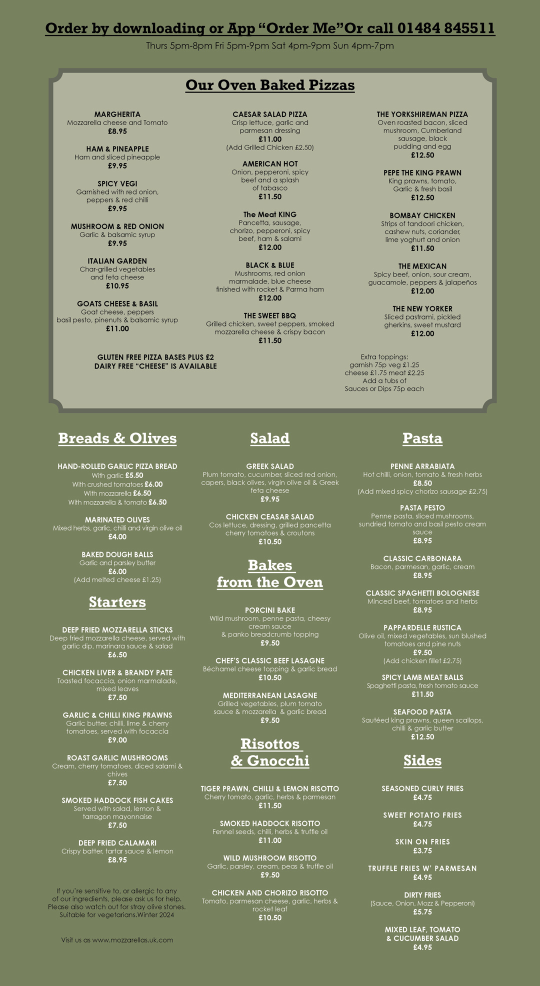 Food Menu